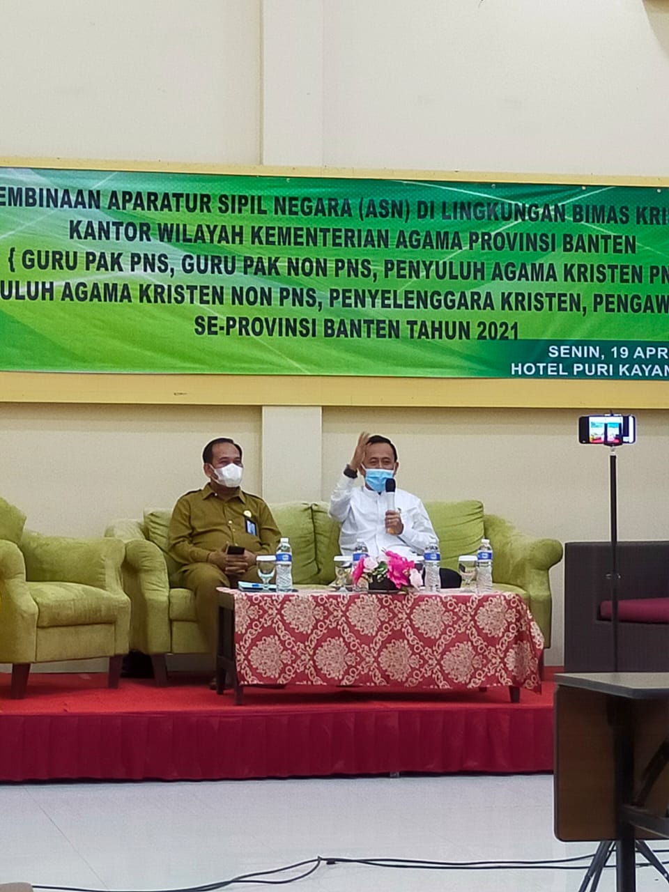 Bimas Kristen Banten adakan Pembinaan ASN dan Konsultasi Penyuluh non PNS