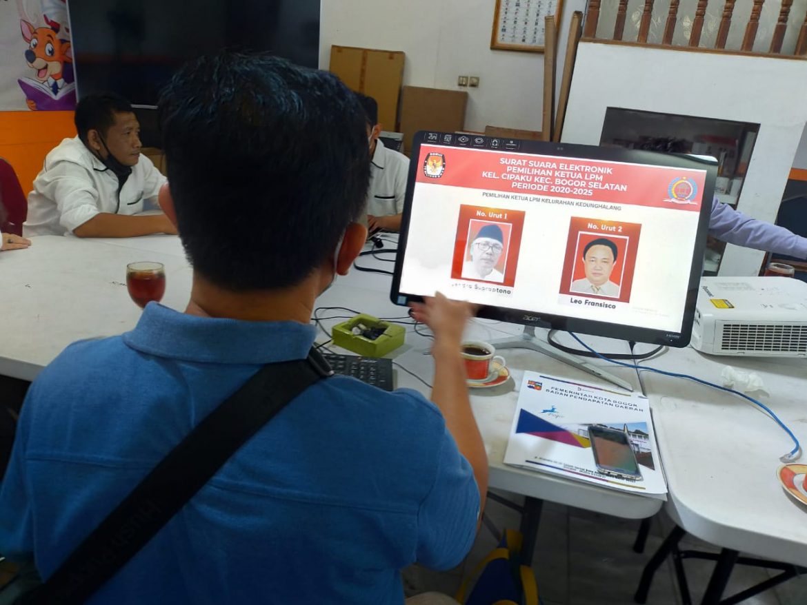 Pemilihan Ketua RW 004 Graha Indah Kota Bogor akan menggunakan E-Voting