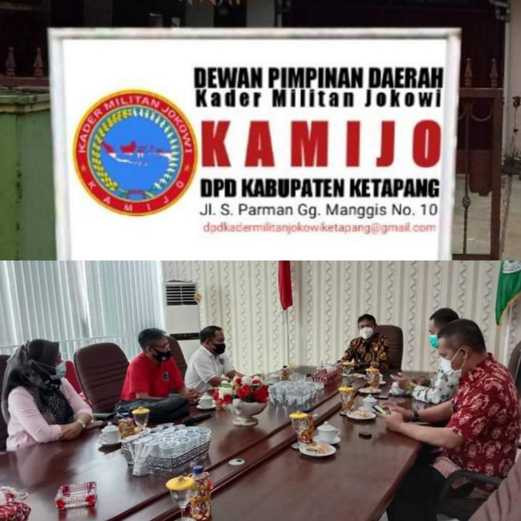 Kunjugan Kerja Ketua DPD Kader Militan Jokowi KAMIJO Beserta KSB Disambut Baik Wakil Bupati Ketapang Dengan Jajaran SKPD