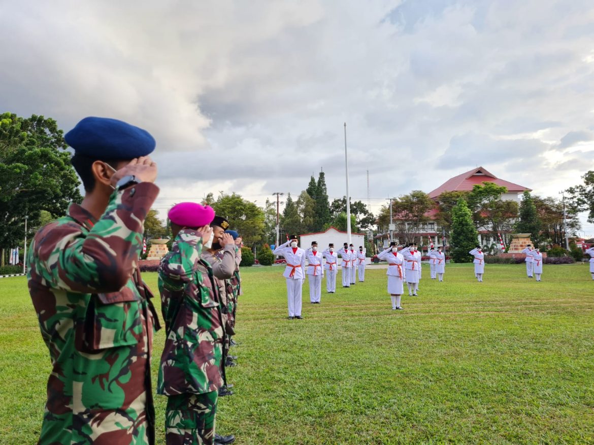 Pengukuhan Paskibra Provinsi Sulut, Perwira Lanud Sam Ratulangi Bertugas