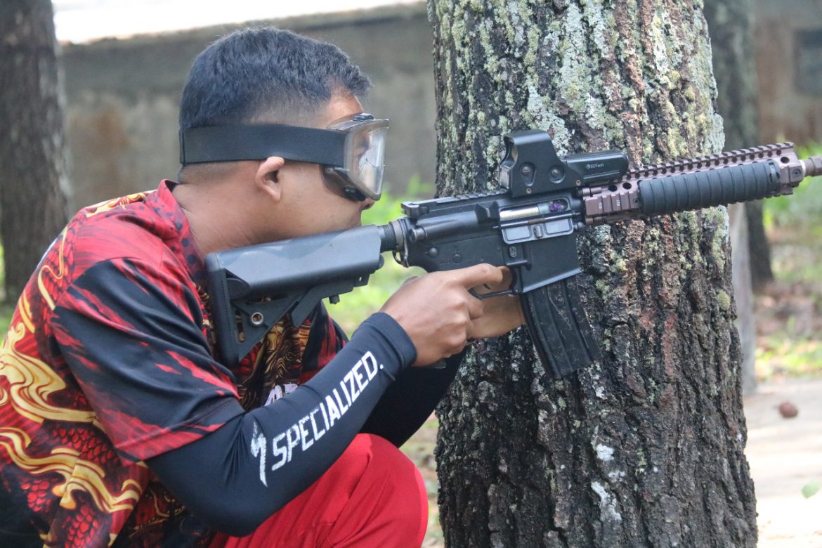 Jalin Silaturahmi, Yonif MR 411 Kostrad dan Sabre Squad Olahraga Airsoft Gun Bersama
