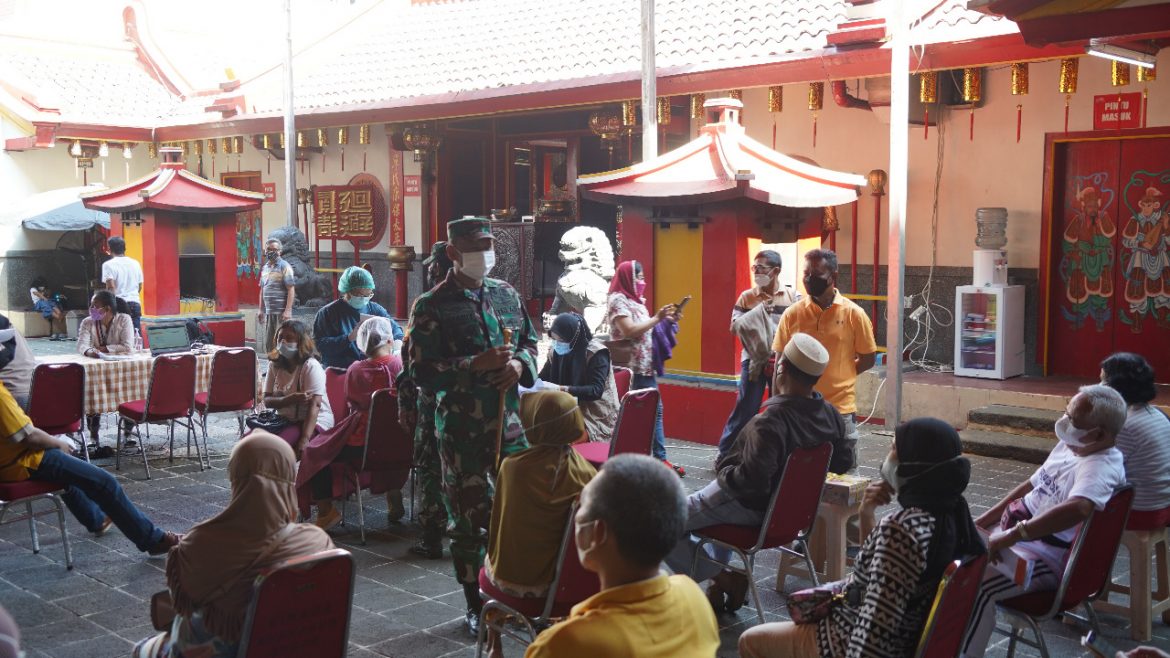 Brigjen TNI Achmad Fauzi Tidak Kenal Lelah Pantau 4 Titik Percepatan Vaksinasi Kota Dan Kab Bogor