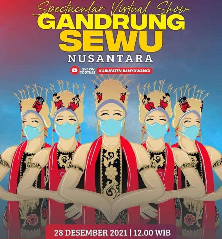 “GANDRUNG SEWU NUSANTARA” Siapkan Virtual Premier Show Oleh Pemkab Banyuwangi.
