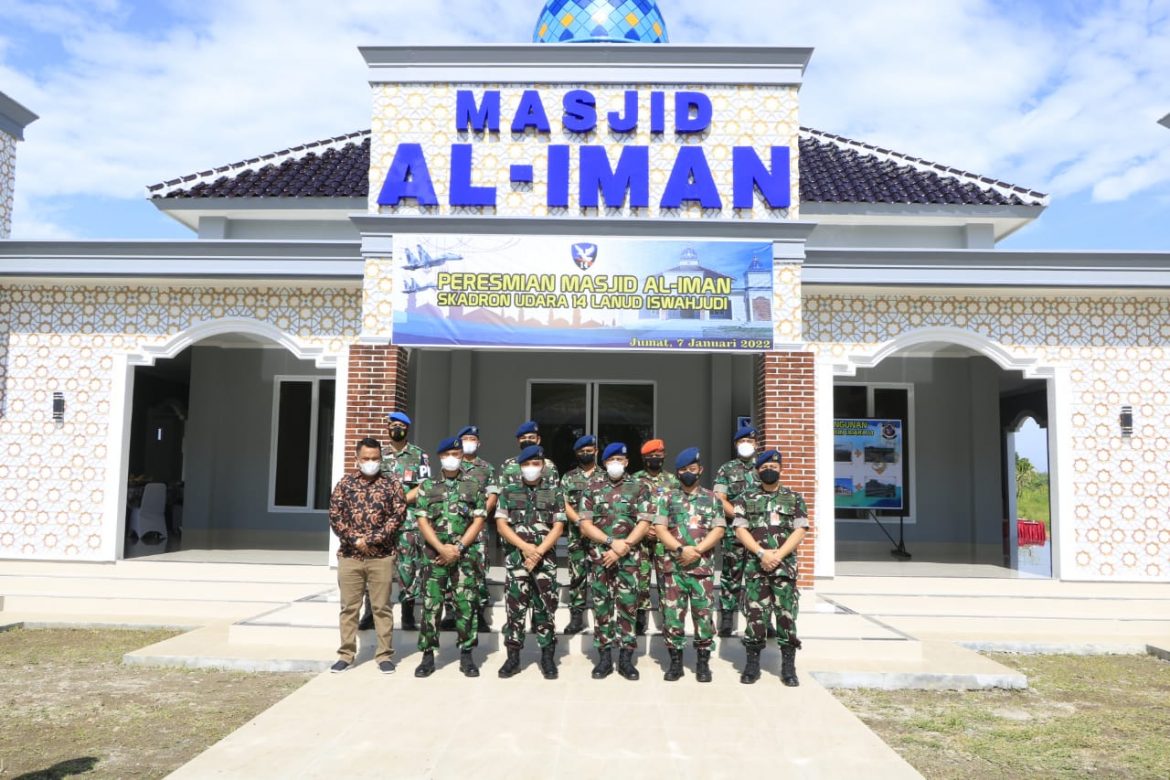 Danlanud Iswahjudi Resmikan Masjid Al- Iman Skadron Udara 14 » Jangkar ...