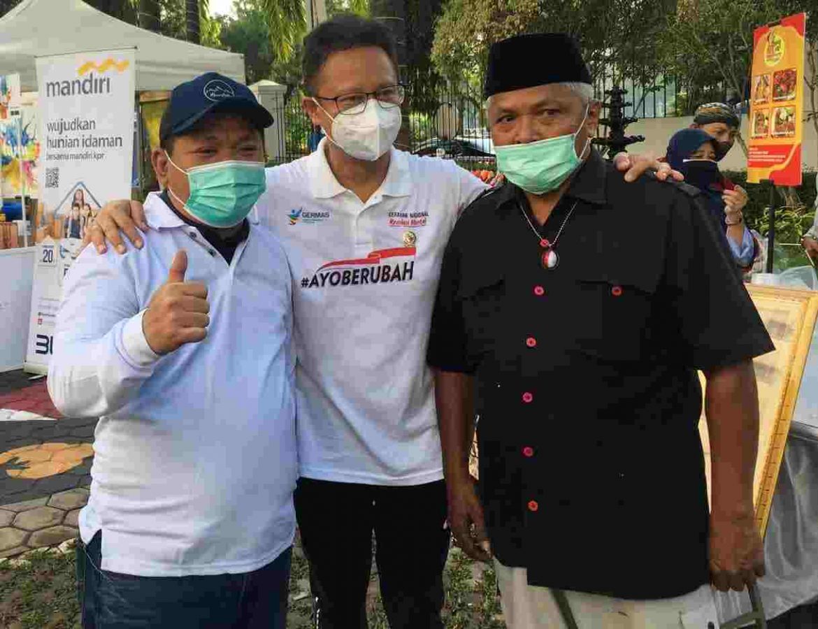 Ketua Pembina dan Korlap UMKM Binaan Indonesia Maju Terima Kasih Kepada Menko PMK RI di Acara Germas
