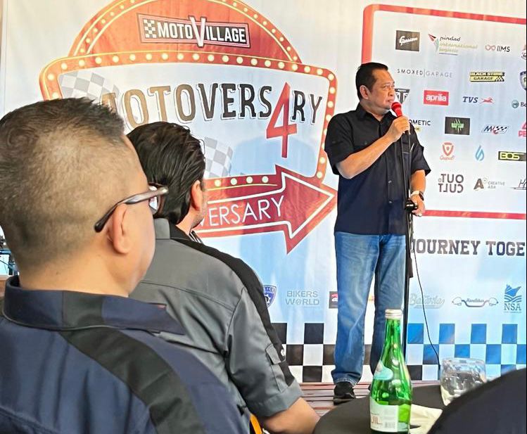 Hadiri HUT Motovillage, Ketua MPR RI Bamsoet Dorong Pertumbuhan Industri Otomotif