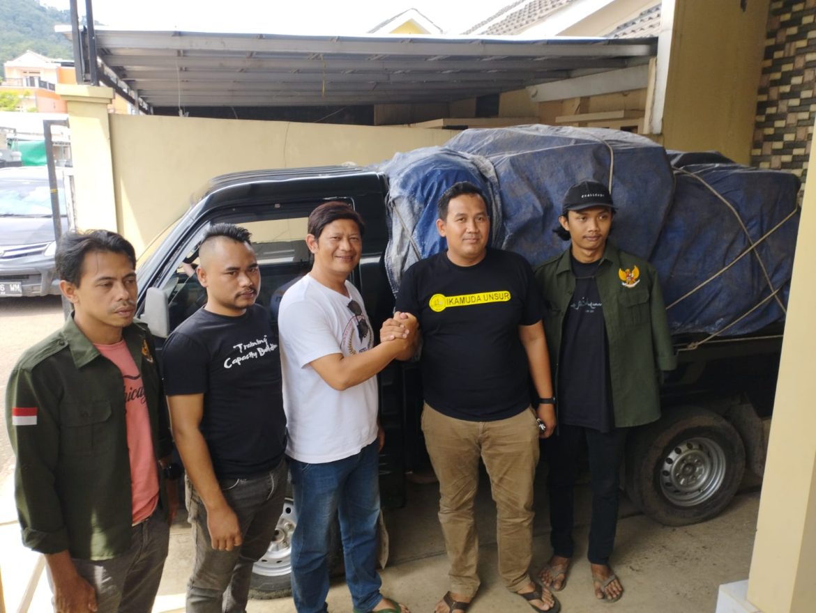 Sekber Wartawan Indonesia Serahkan bantuan Logistik bagi korban gempa Cianjur