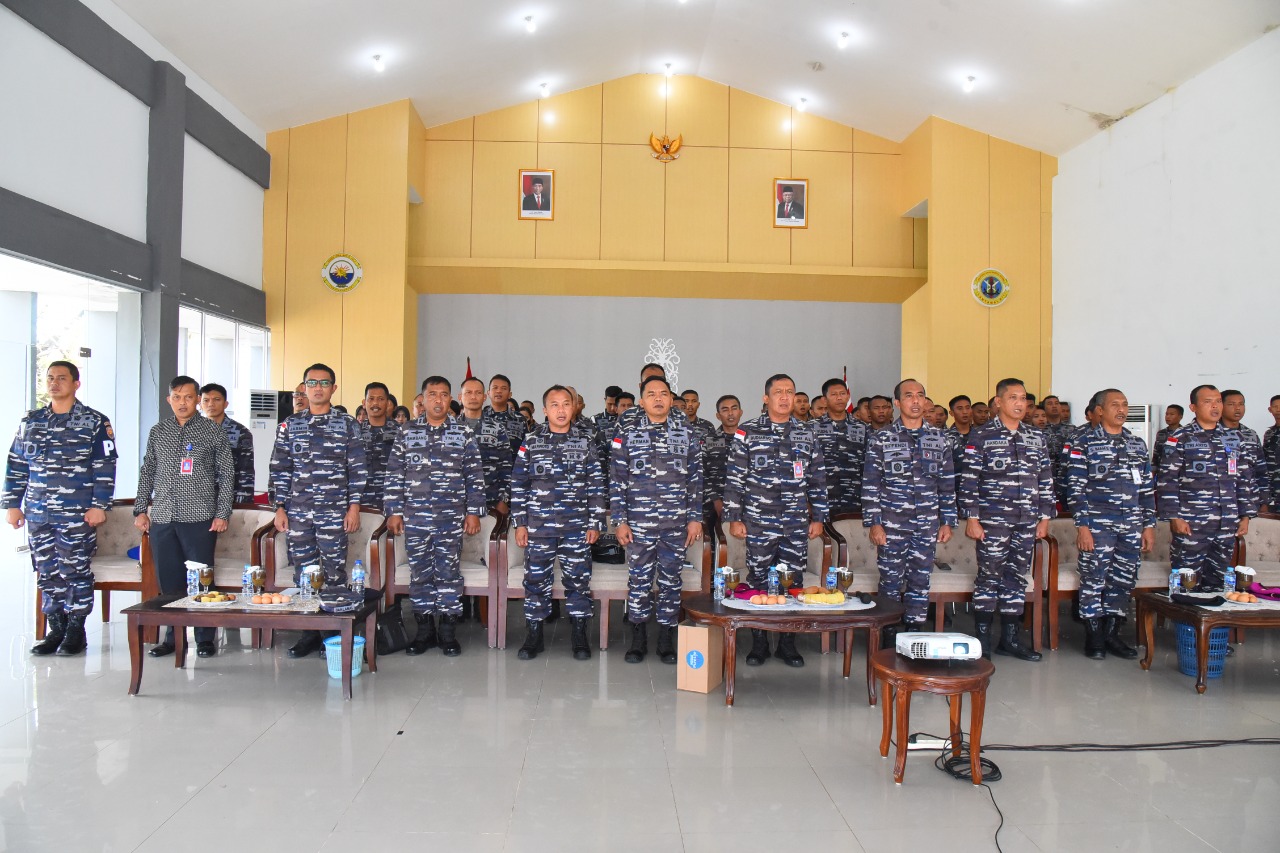 Prajurit Lantamal XII Ikuti Entry Briefing Kepala Staf Angkatan Laut ...