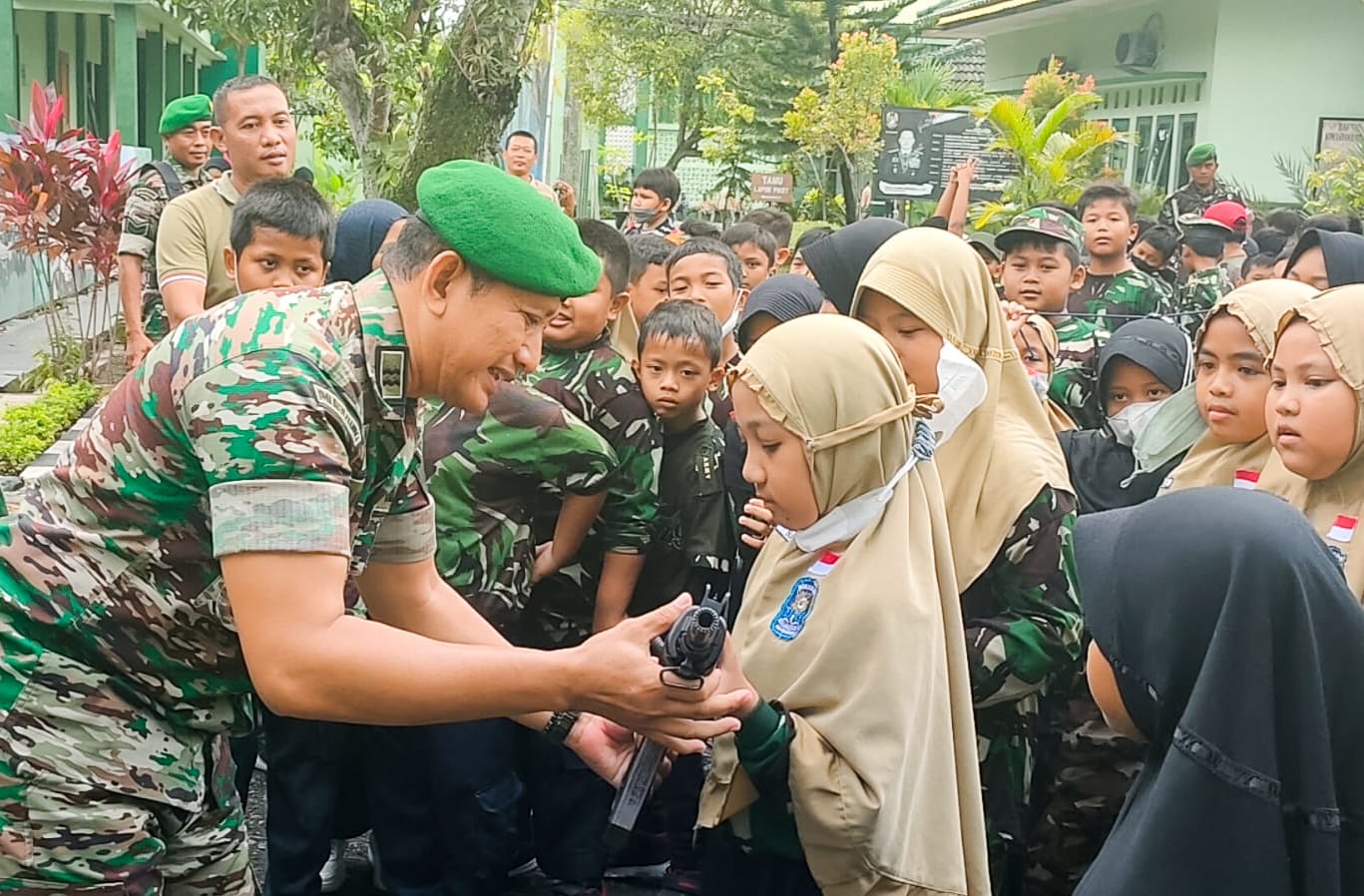 Kunjungan Kelas Inspirasi, Kodim Bojonegoro kenalkan Tugas TNI