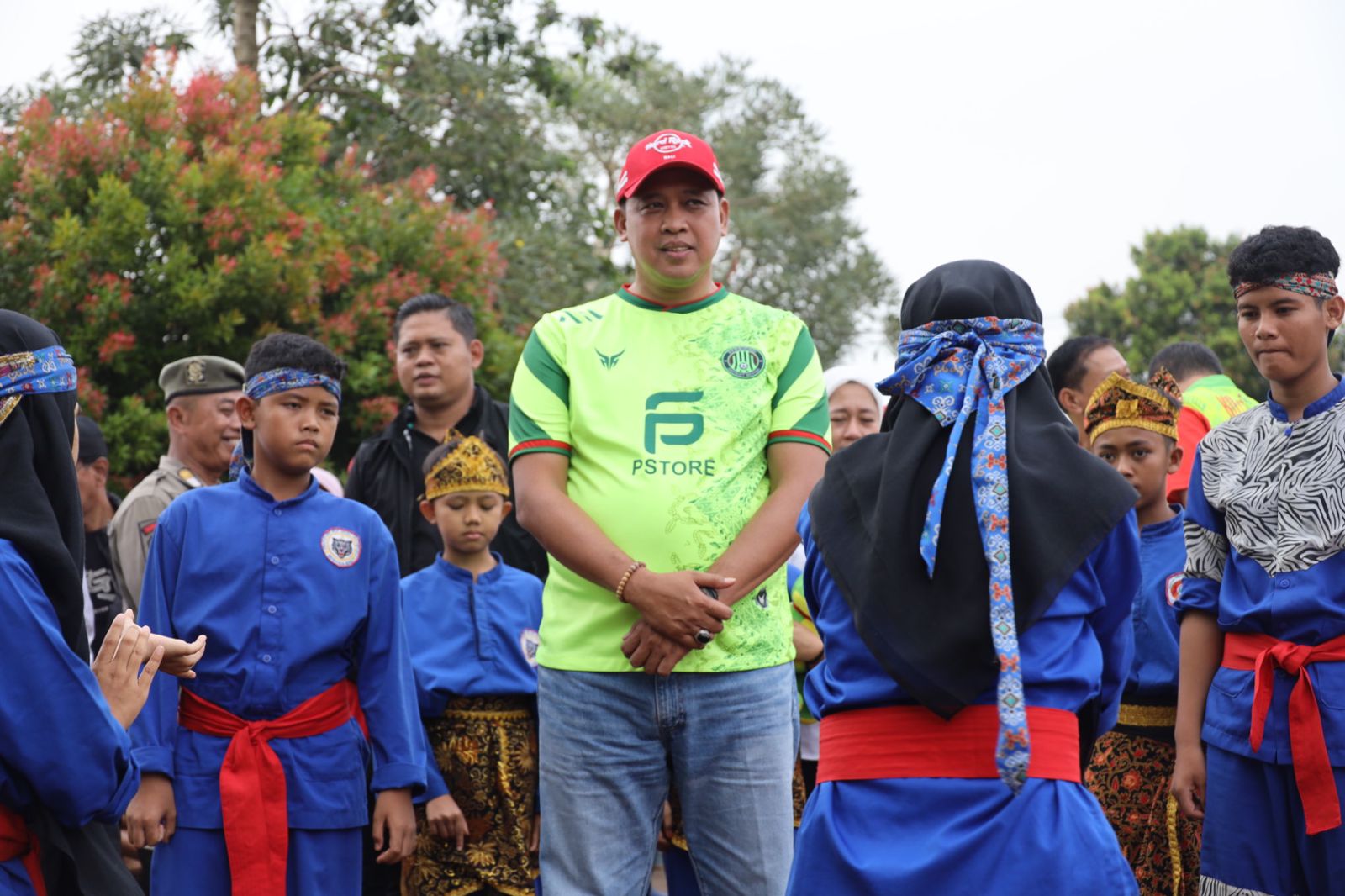 Plt. Wali Kota Bekasi, Tri Adhianto buka Kompetisi Lurah Cup Kelurahan Mustikajaya 2023