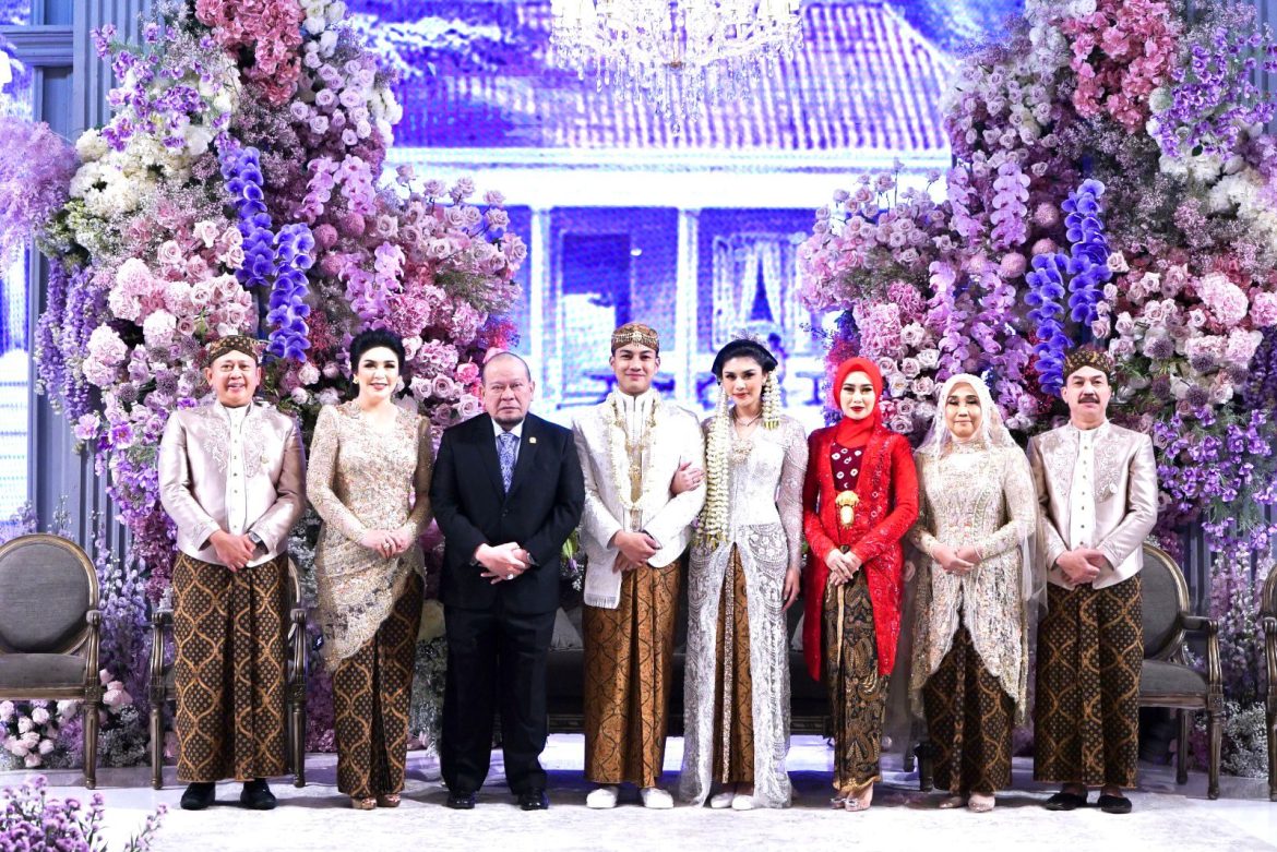 Presiden Joko Widodo, Wapres K.H Ma’ruf Amin dan Menhan Prabowo Subianto, Hadiri Pernikahan Putri Ketua MPR RI Bamsoet 
