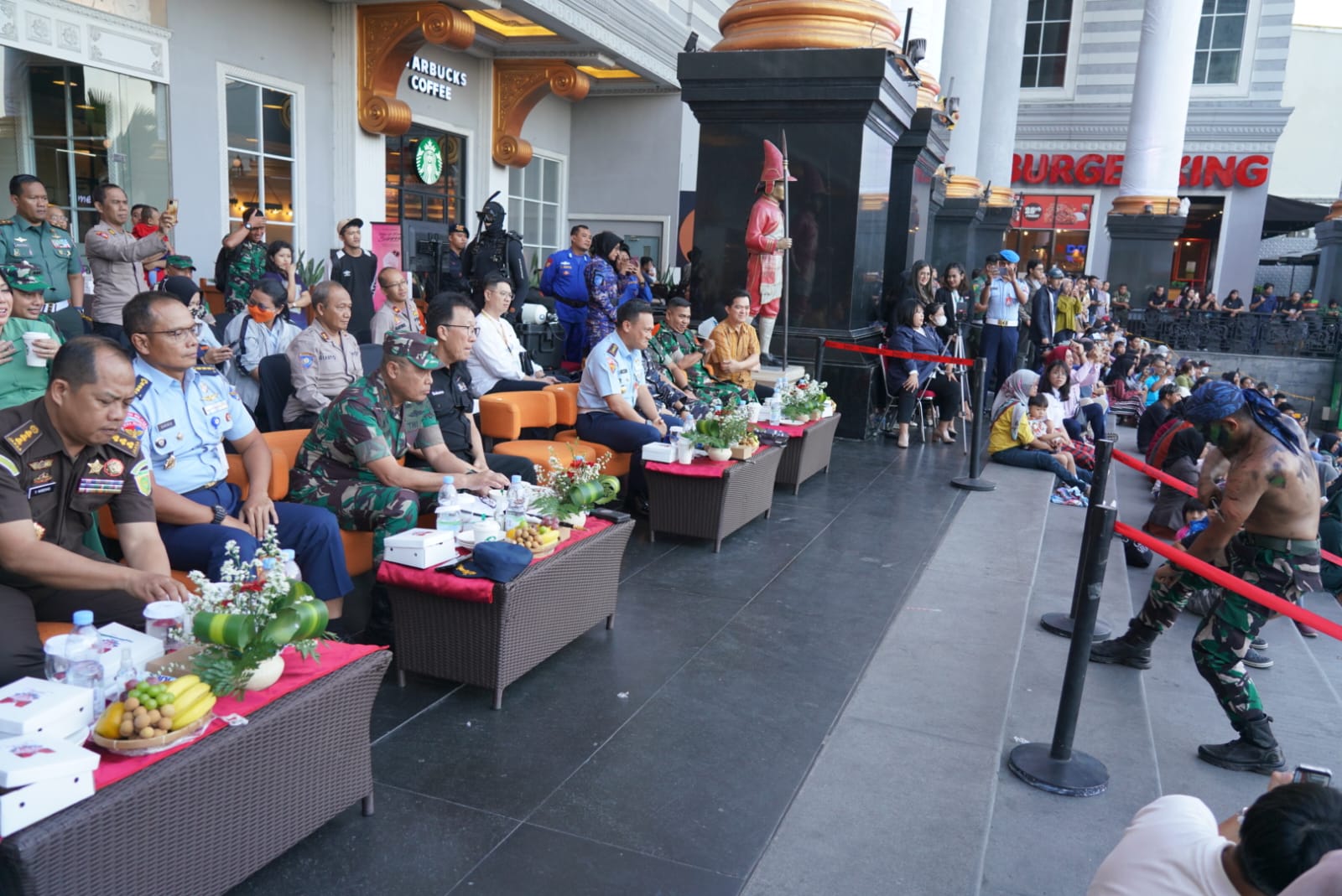 Danrem 072 Pamungkas Menghadiri Acara Pembukaan Independence Day